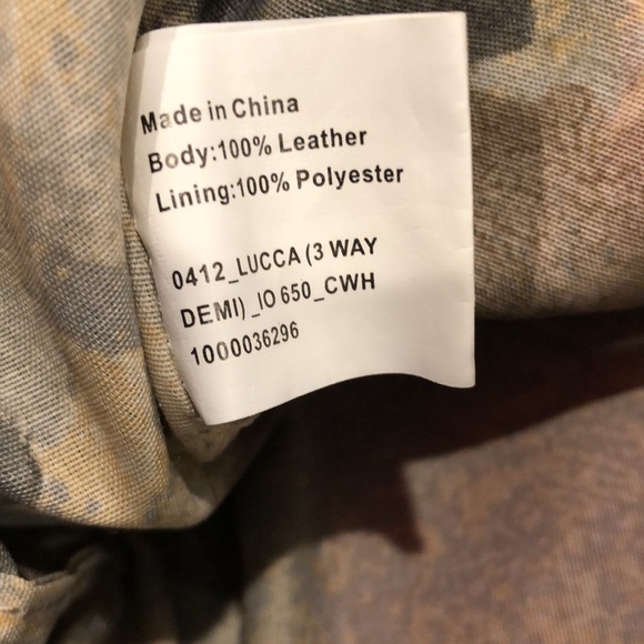 NWOT - Elliot Lucca "3-Way Demi"  Woven Leather Bag - Excellent Condition -New - Picture 13 of 13